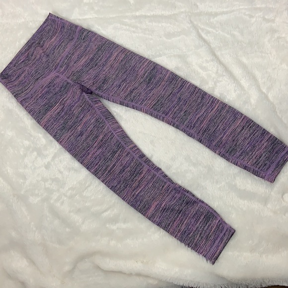 Lululemon High Times Space Dye Purple Size 4 - Picture 5 of 11